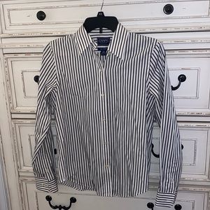 Women’s Chaps Classics No Iron Button Down Dress Shirt - NWOT - XS